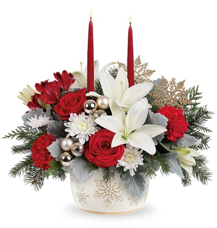 Winter Wishes Bouquet candles