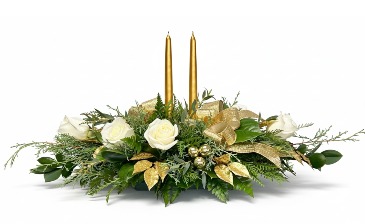Winter Wishes Centerpiece Floral Arrangement in Tallahassee, FL | ARTISTIC FLORAL DESIGNS