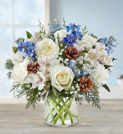 Winter Wishes Vase Arrangement