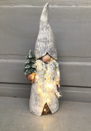 Winter Wonderland Lighted Gnome  