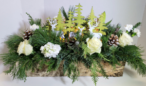 Winter Wonderland Seasonal Arrangement in Delta, BC | FLOWERS BEAUTIFUL Winter Wonderland Seasonal Arrangement in Delta, BC | FLOWERS BEAUTIFUL