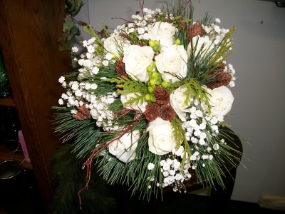 Winter Wonderland wedding Bouquets