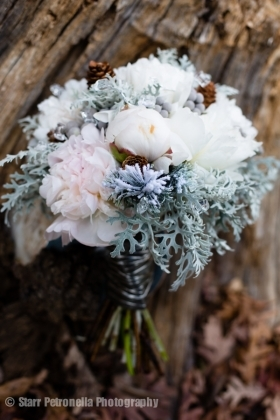 Winter Wonderland Wedding Bridal Bouquet
