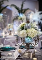 Winter Wonderland Wedding Table Centerpiece