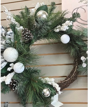 Winter Wonderland Wreath Silk Wreath