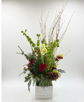 Winter woodland Elegance  Floral Arrangement