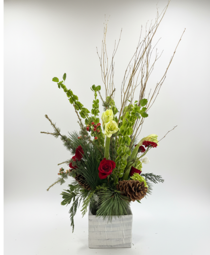 Winter woodland Elegance  Floral Arrangement
