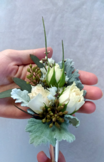 Winter Woods Prom Boutonniere  