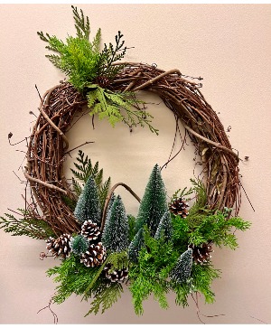 Winter Woods Wreath 