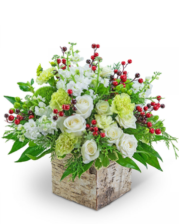 Winterberry Lane Flower Arrangement in Nevada, IA | Flower Bed