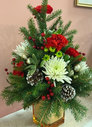 Winter's Bounty Flower Arrangement