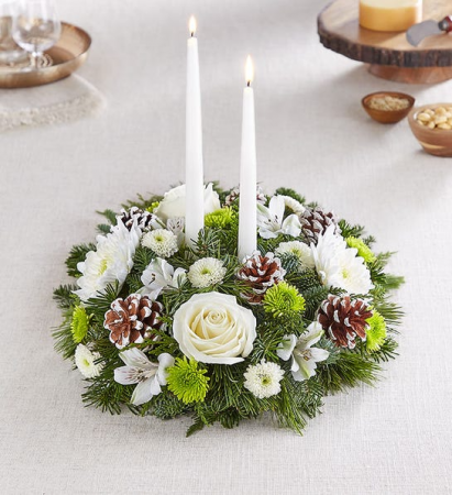 Winter's Charm Centerpiece