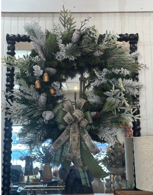 Winter's Embrace Christmas Wreath