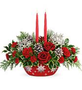 Winter's Eve  Centerpiece