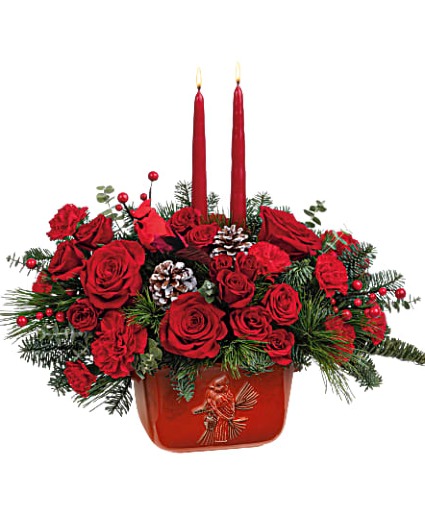 Winter's Flight Centerpiece Centrepiece