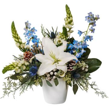 Winters Hue Arrangement in Milton, FL | PURPLE TULIP FLORIST INC. Winters Hue Arrangement in Milton, FL | PURPLE TULIP FLORIST INC.