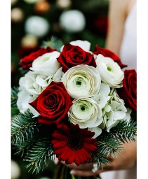 Winter's Kiss Bridal Bouquet