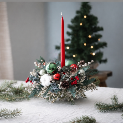 Winters Whisper Centerpiece 