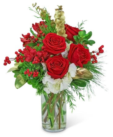 Wintertide Carol Flower Arrangement in Nevada, IA | Flower Bed Wintertide Carol Flower Arrangement in Nevada, IA | Flower Bed