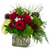 Wintertime Glow Arrangement