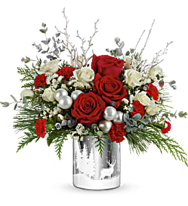 Wintry Wishes Bouquet Fresh Arrangement