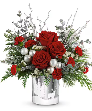 Wintry Wishes Bouquet Fresh Floral Arrangement