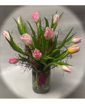 Wispy tulips Arrangement