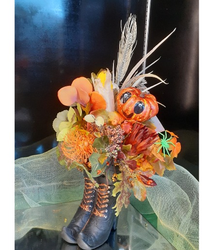 Witches Boots silk