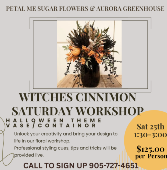 Witches Cinnimon Workshop 