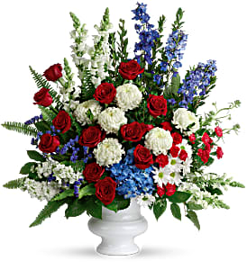 With Distinction Bouquet Funeral Sympathy