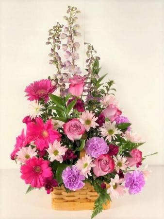 With Gratitude Garden Basket PFD 507 - Standard, Deluxe or Premium