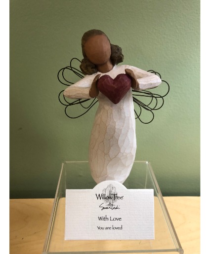 WITH LOVE  WILLOW TREE FIGURINE