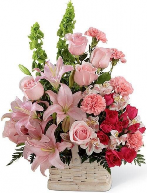 With our deepest condolences  Flower design ideas only offered in standard size