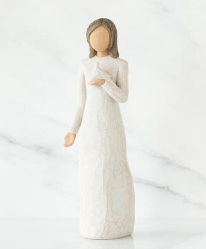 With Sympathy Figure by Willow Tree 