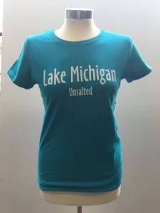 Women's Blue Tshirt Front