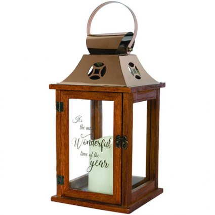 Wonderful time of year Lantern Christmas