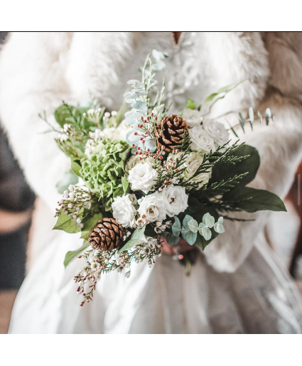 Wonderful Winter Bouquet Cut & Wrapped Bouquet