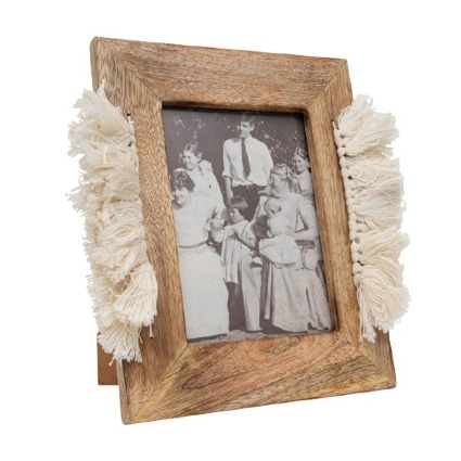 Wood Picture Frame with decrative sides 
