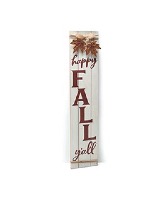 Wood Porch Sign Happy Fall/Merry Christmas  