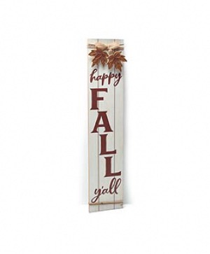 Wood Porch Sign Happy Fall/Merry Christmas  
