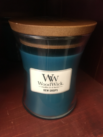Wood Wick candle  Dew drops