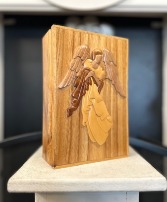 Wooden Angel Box 
