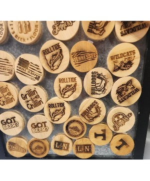Wooden Bottle Opener magnets gift
