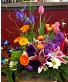 Wooden Box Spring Arrangement Spring Flowers