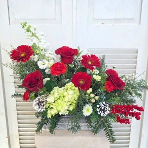 Wooden Christmas Box 