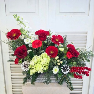 Wooden Christmas Box 