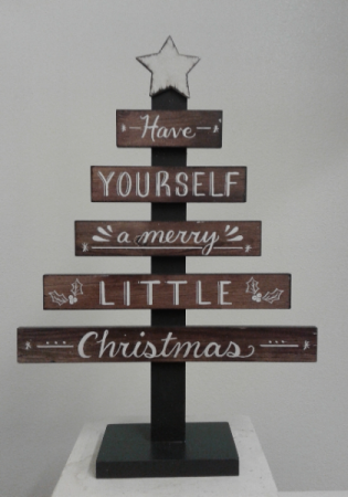Wooden Christmas tree Wooden