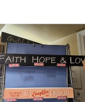 Wooden Expression Sign gift