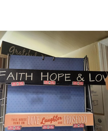 Wooden Expression Sign gift