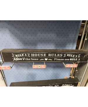 Wooden Expression Sign gift